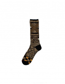 Socks online: Kapital gold black socks