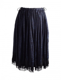 Womens skirts online: Miyao Blue Star Print Skirt