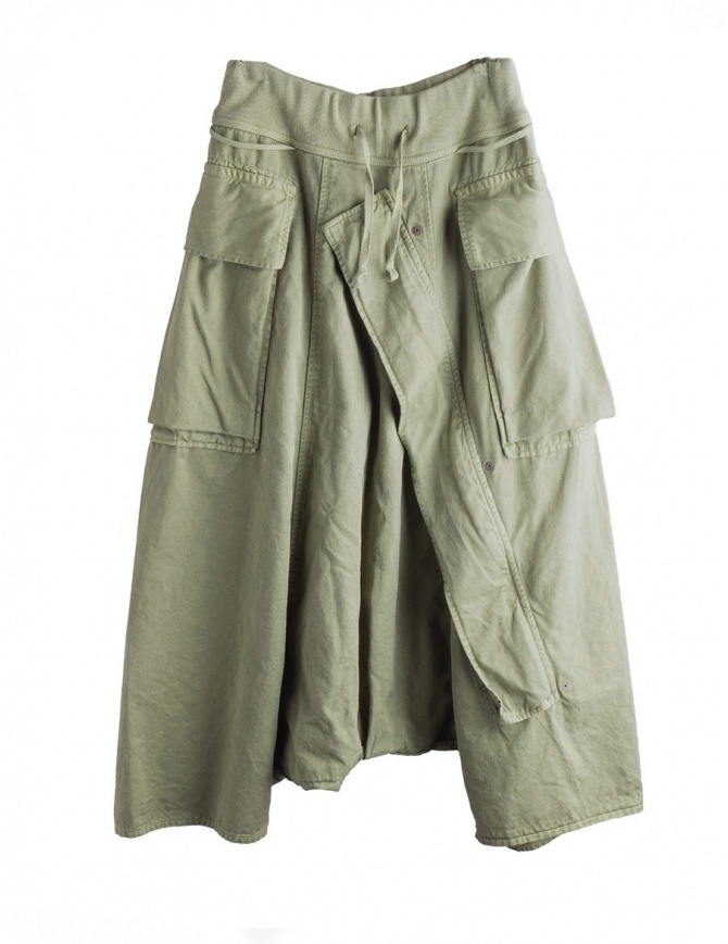 Khaki Kapital trousers with air openings K1710LP165 KHAKI PANTS mens trousers online shopping
