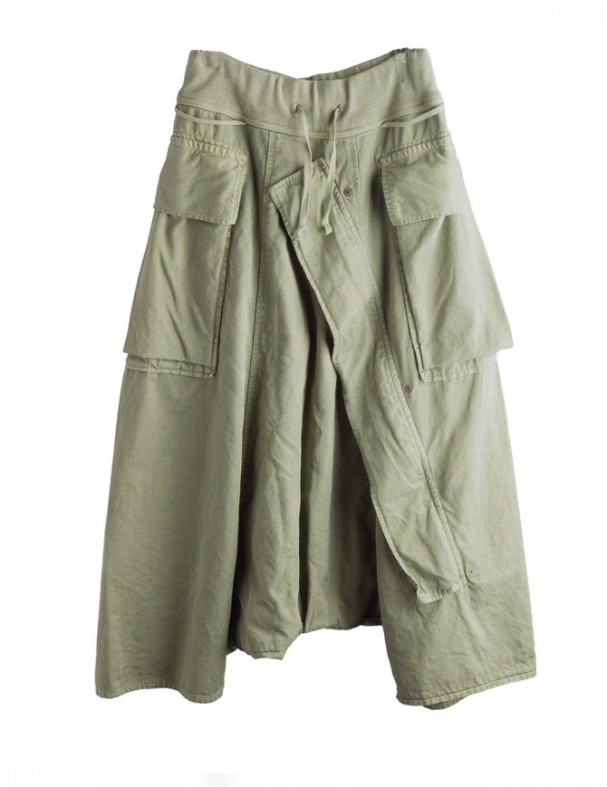 Khaki Kapital trousers with air openings K1710LP165 KHAKI PANTS Khaki Kapital trousers with air openings K1710LP165 KHAKI PANTS mens trousers online shopping