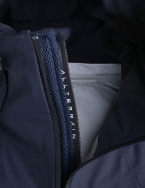 Allterrain active shell blue jacket by Descente price