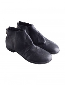 Guidi black leather ankle shoes with zip ZO04S ZO04S CALF FG BLKT