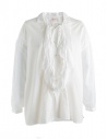 Kapital white shirt with rouches buy online K1710LS177 WHITE SHIRT