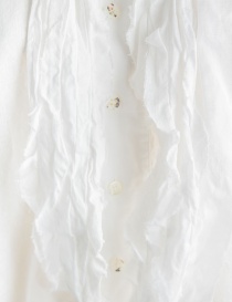 Camicia bianca Kapital con rouches camicie donna acquista online