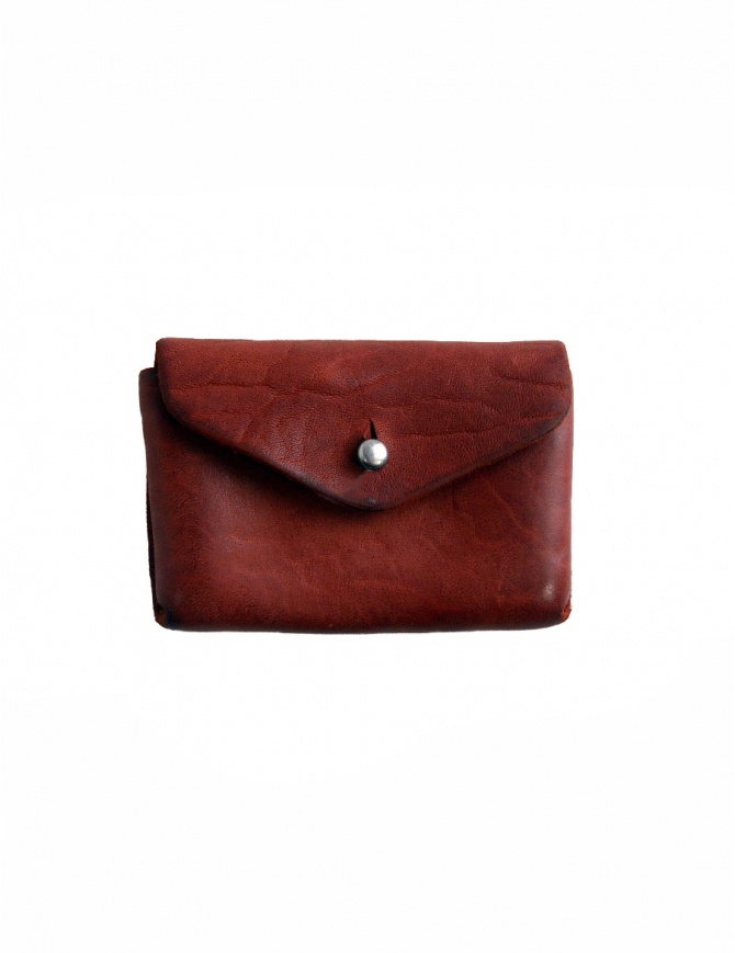 Guidi EN01 red leather coin purse EN01 GROPPONE FG 1006T wallets online shopping