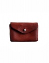 Portamonete Guidi EN01 in pelle rossa acquista online EN01 GROPPONE FG 1006T