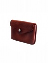 Portamonete Guidi EN01 in pelle rossa EN01 GROPPONE FG 1006T prezzo
