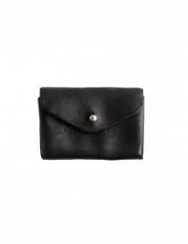 Wallets online: Guidi EN01 black horse leather coin purse