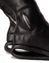 Black leather boots with metal insert AF/0907P CORS-PTC/010 buy online