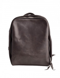Delle Cose Brown Horse Leather Backpack Z7-S HORSE POLISH 26