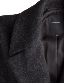 Cappotto nero da donna Pas de Calais con sfumature grigie prezzo