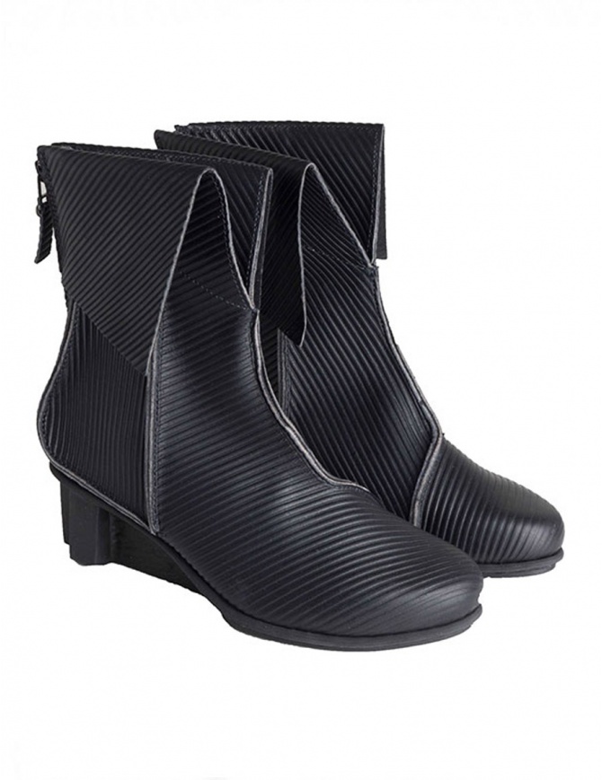 Trippen Black Sleeve Ankle Boots SLEEVE F BLK CRD womens shoes online shopping