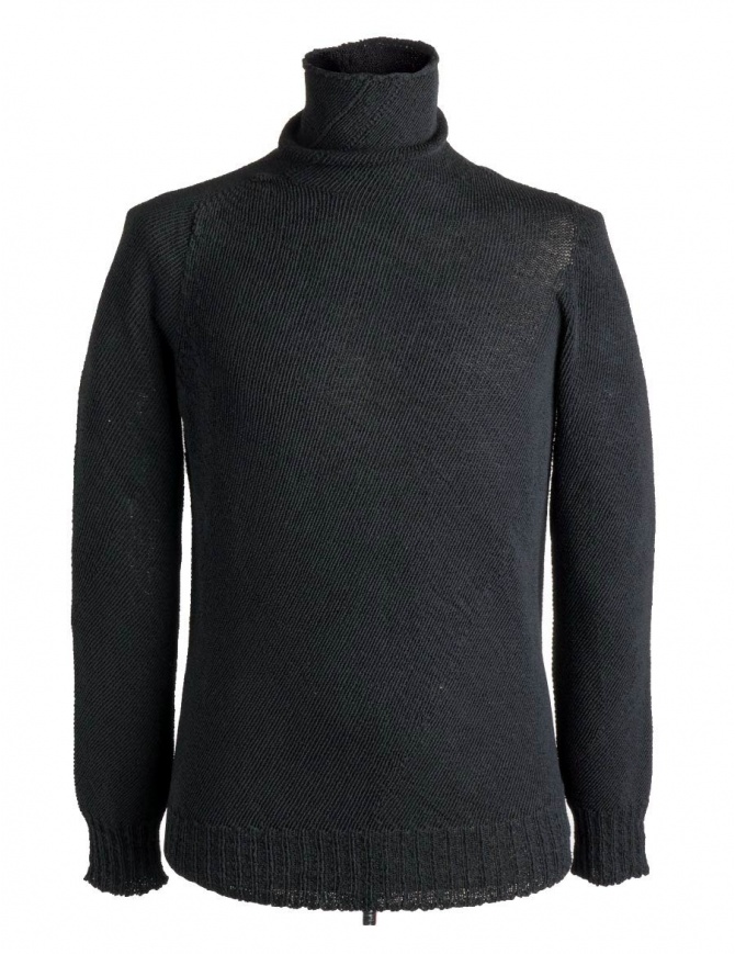 Carol Christian Poell turtleneck sweater in black KM/2630-IN PENTASIR/10 men s knitwear online shopping