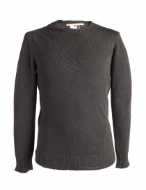 Carol Christian Poell crew-neck sweater in dark green KM/2629-IN PENTASIR/11 order online