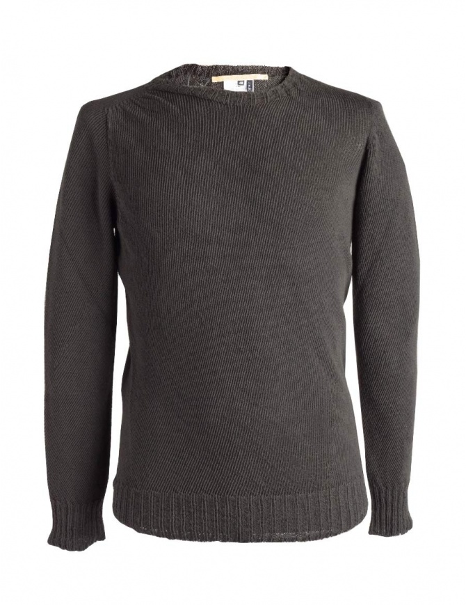Carol Christian Poell crew-neck sweater in dark green KM/2629-IN PENTASIR/11 Carol Christian Poell crew-neck sweater in dark green KM/2629-IN PENTASIR/11 men s knitwear online shopping