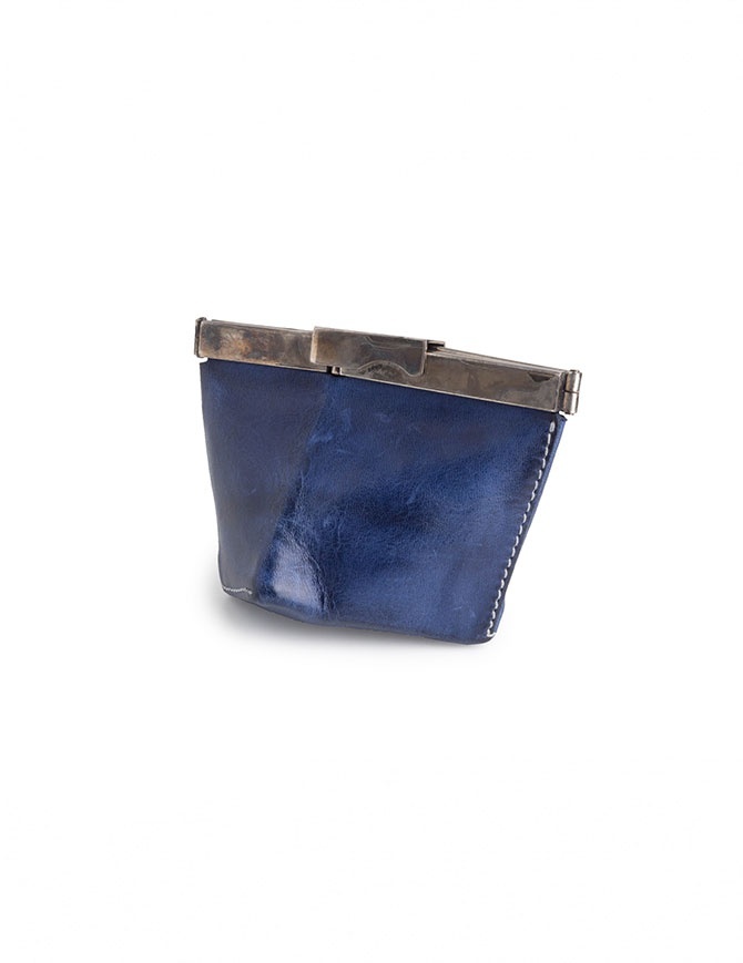 Carol Christian Poell coin purse in blue horse leather AM/2452 CORS-PTC/16 wallets online shopping