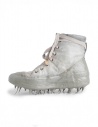 Carol Christian Poell army green and grey high-top sneakers shop online mens shoes