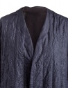 Cappotto Plantation lungo stropicciato blu PL88FA719-13 NAVY prezzo
