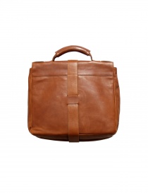 Light brown leather Il Bisonte briefcase buy online