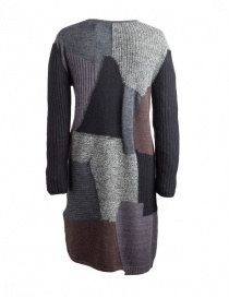 Fuga Fuga Faha black gray brown wool dress buy online