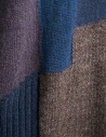Fuga Fuga Faha blue brown violet wool dress FAHA123W BLUE DRESS price