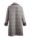 M.&Kyoko Kaha reversible coat black/colored checks price KAHA752W-81 BLACK COAT shop online