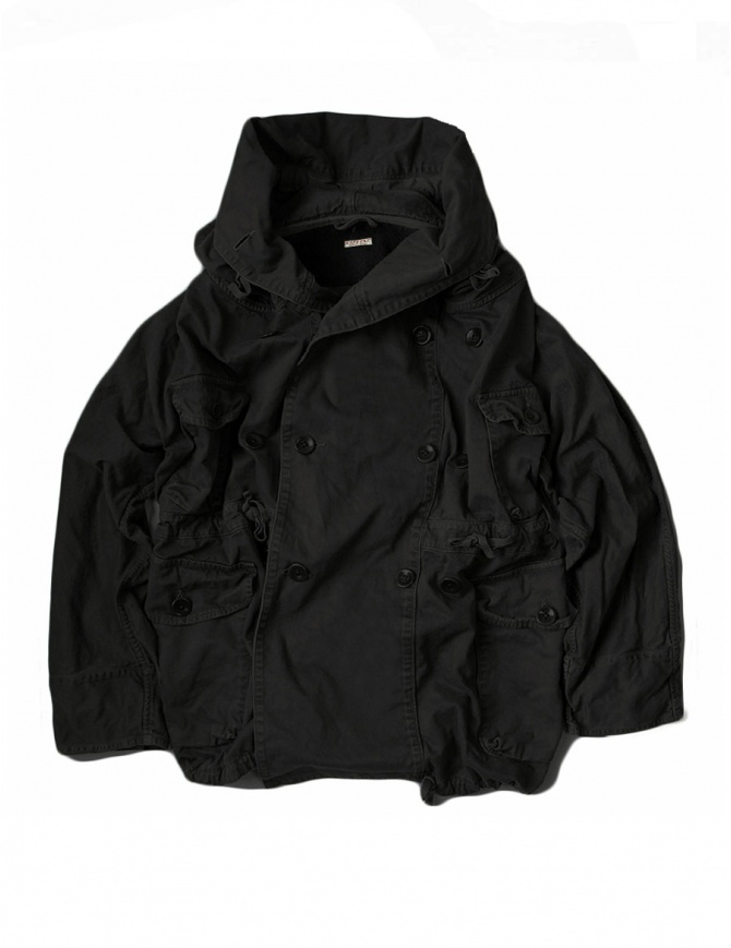 Kapital Katsuragi Raising Ring black coat EK-446 BLACK Kapital Katsuragi Raising Ring black coat EK-446 BLACK womens coats online shopping