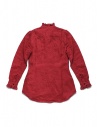 Kapital red linen shirt with ruffles K1809LS036 RED price