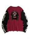 Kapital burgundy and black long sleeved T-shirt shop online mens t shirts