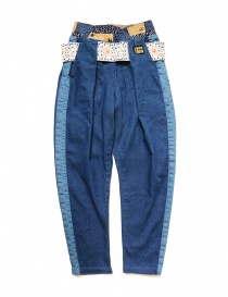 Kapital trousers in denim fabric K1809LP079 IDG