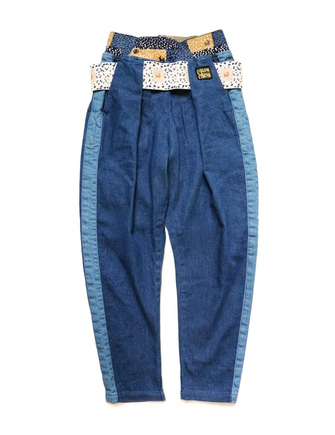 Pantalone Kapital in tessuto denim K1809LP079 IDG pantaloni donna online shopping