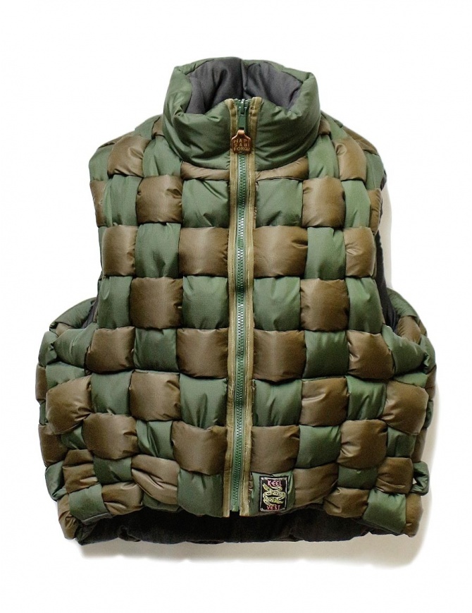 Kapital military green sleeveless bomber EK-788 KHAKI mens jackets online shopping