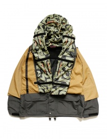Kapital Kamakura mustard and grey jacket K1803LJ045 GRAY BLOUSON order online