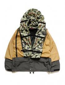 Kapital Kamakura mustard and grey jacket K1803LJ045 GRAY BLOUSON