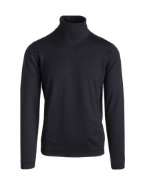 Men s knitwear online: Goes Botanical black turtleneck sweater