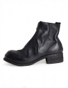 Guidi PL1 black horse leather ankle boots shop online mens shoes