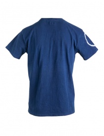 Kapital indigo T-shirt with decoration Batik buy online