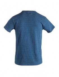 T-shirt Kapital blu indaco con sole smile acquista online