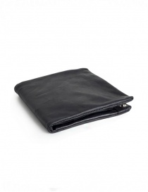 Wallets online: Guidi B7 black kangaroo leather wallet