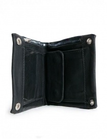 Guidi B7 black kangaroo leather wallet buy online