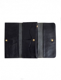 Il Bisonte Long Black Leather Wallet price