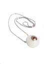 Carol Christian Poell eye necklace buy online MM/2149 SILVER