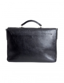 Il Bisonte black work briefcase price