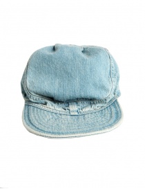 Cappello Kapital in jeans azzurro K63XH274