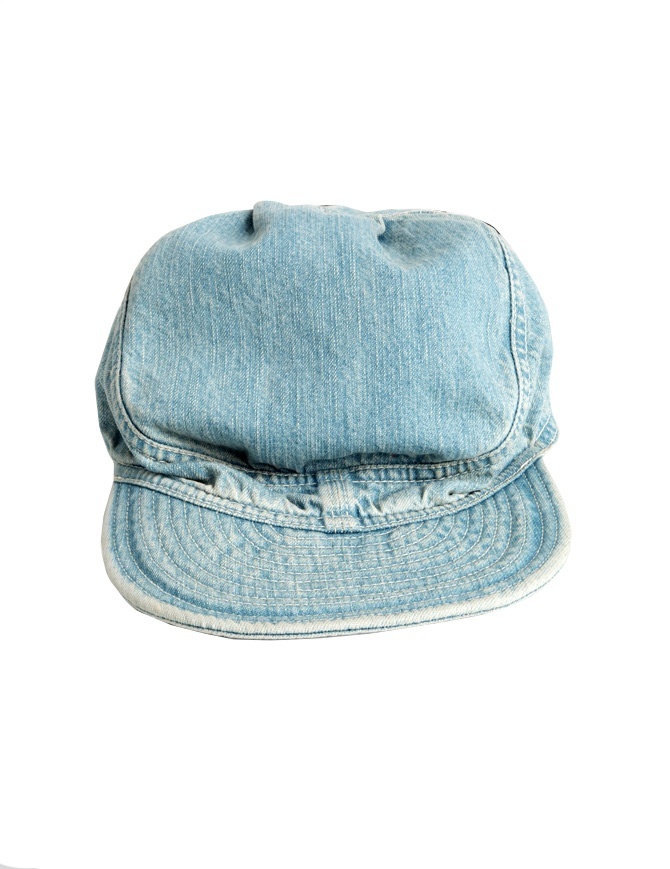 Kapital cap in light blue jeans K63XH274 hats and caps online shopping