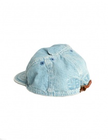 Cappello Kapital in jeans azzurro prezzo