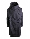Kapital coat in black cotton buy online EK-448 BLACK