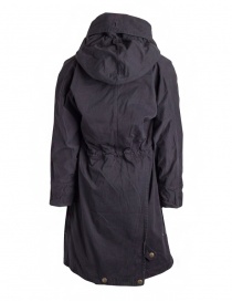 Kapital coat in black cotton