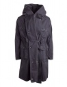 Cappotto Kapital lungo in cotone nero EK-448 BLACK prezzo