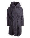 Kapital coat in black cotton EK-448 BLACK price
